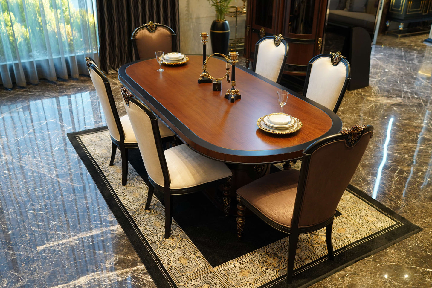 Oak Dining Room Set