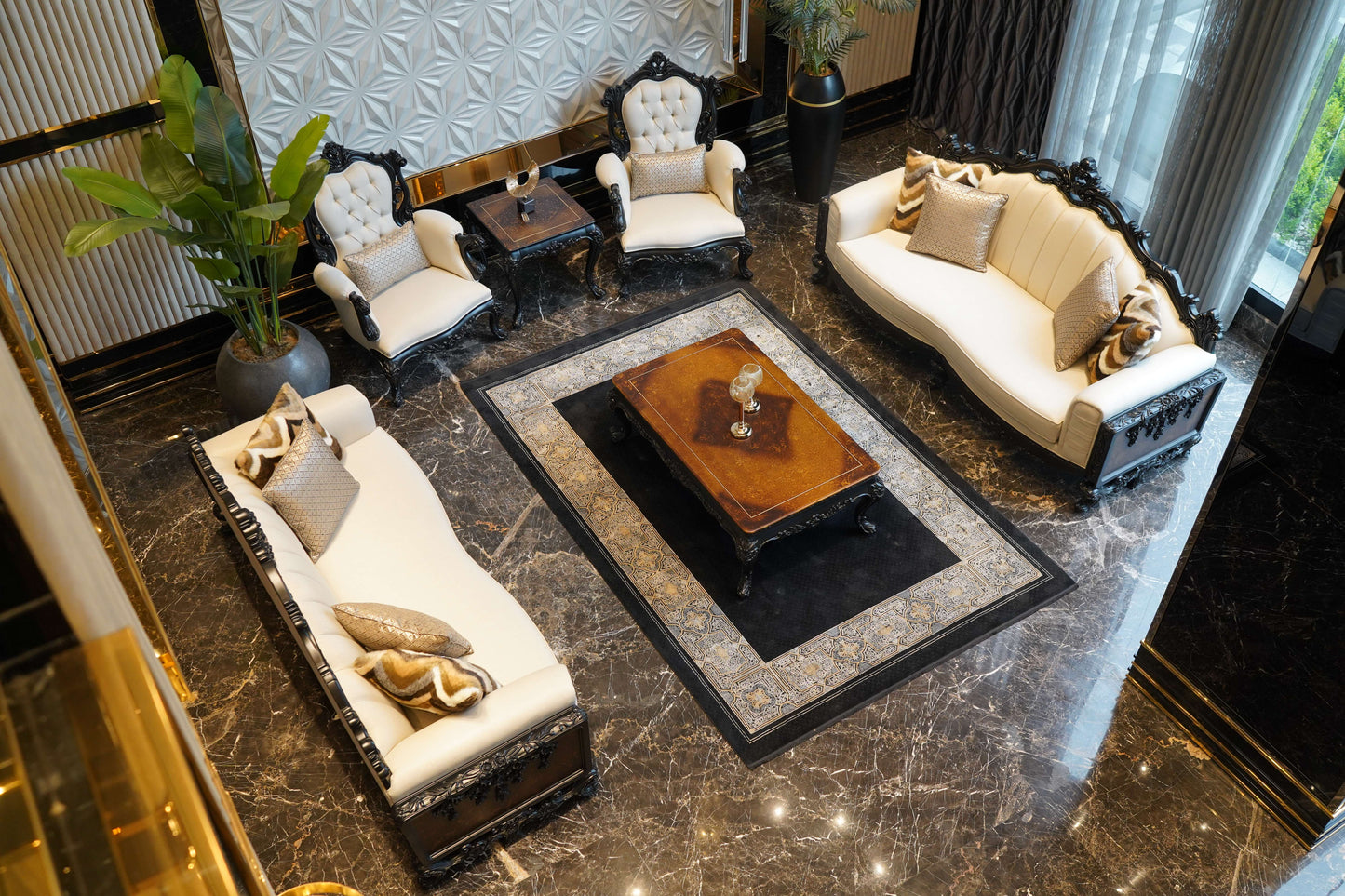 Dervessa Sofa Set