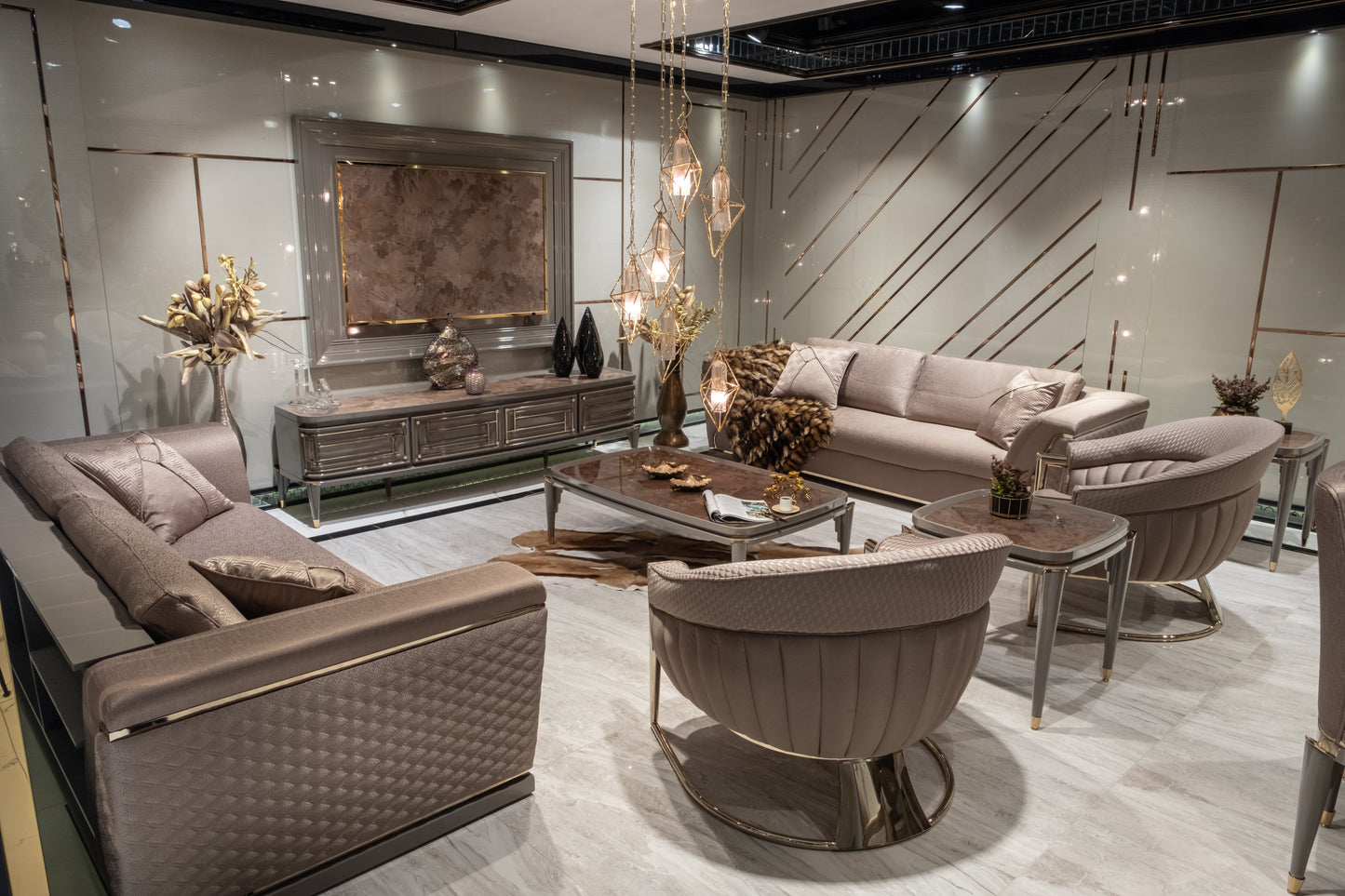 Flarion Sofa Set
