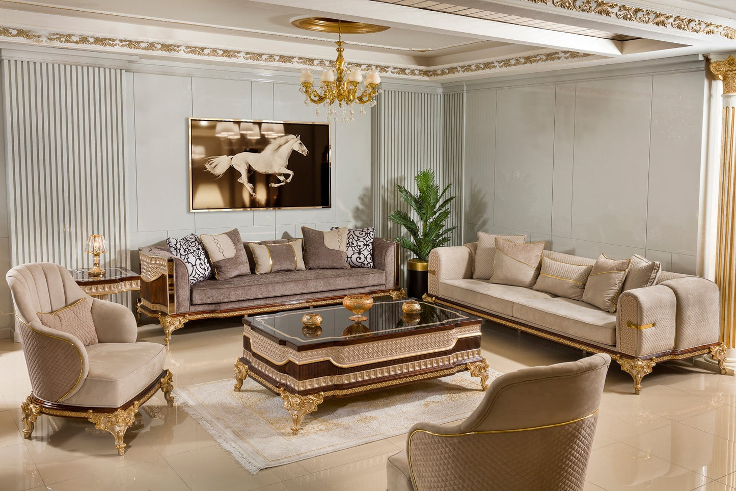 Galvion Sofa Set