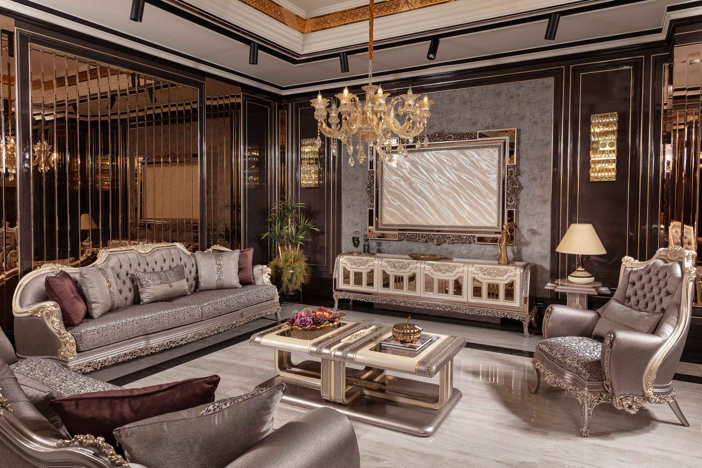 Elaris Sofa Set
