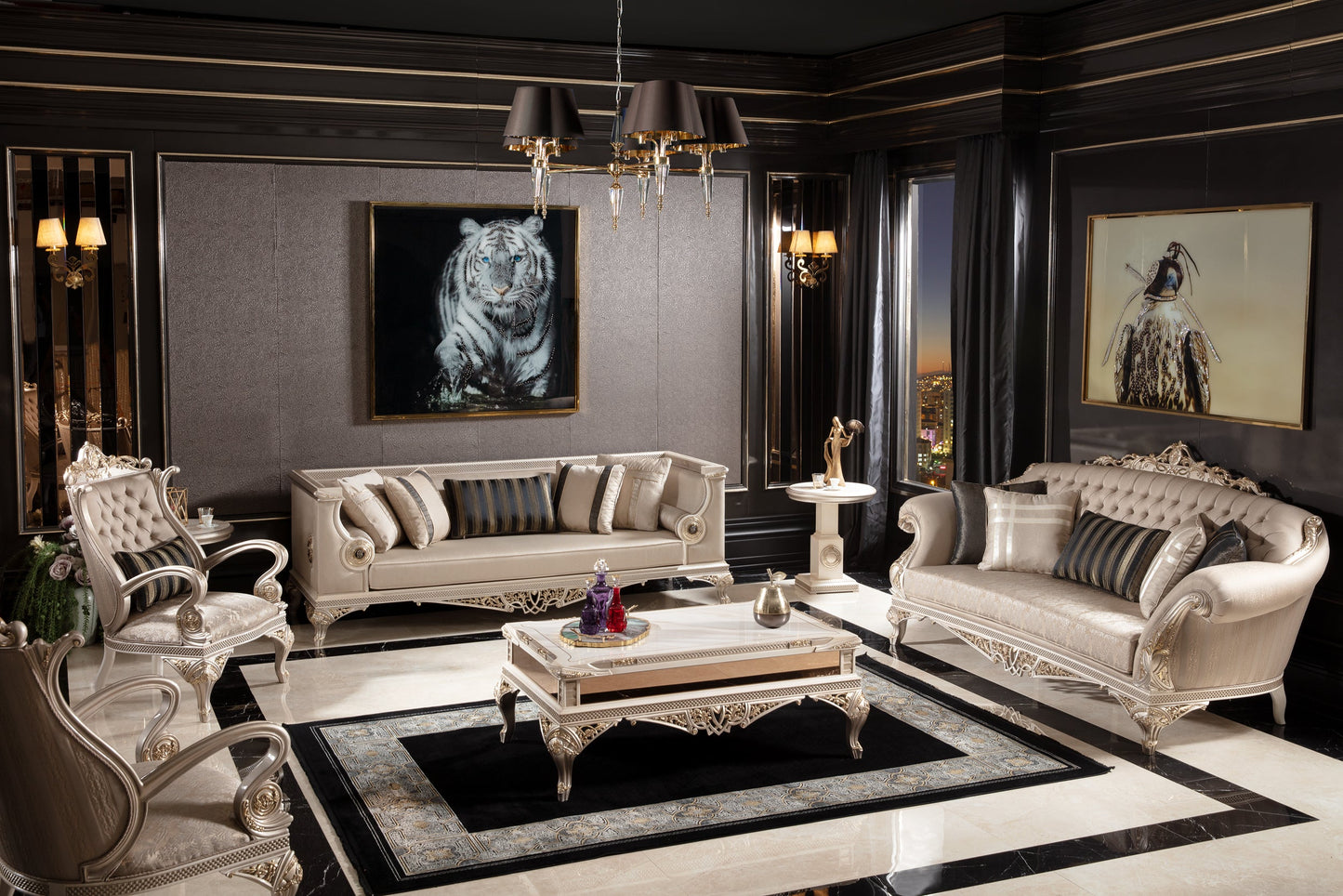 Elegant Sofa Set