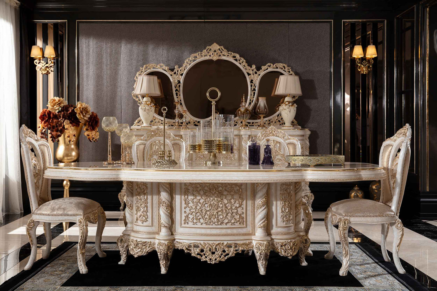 Belvora Dining Room Set