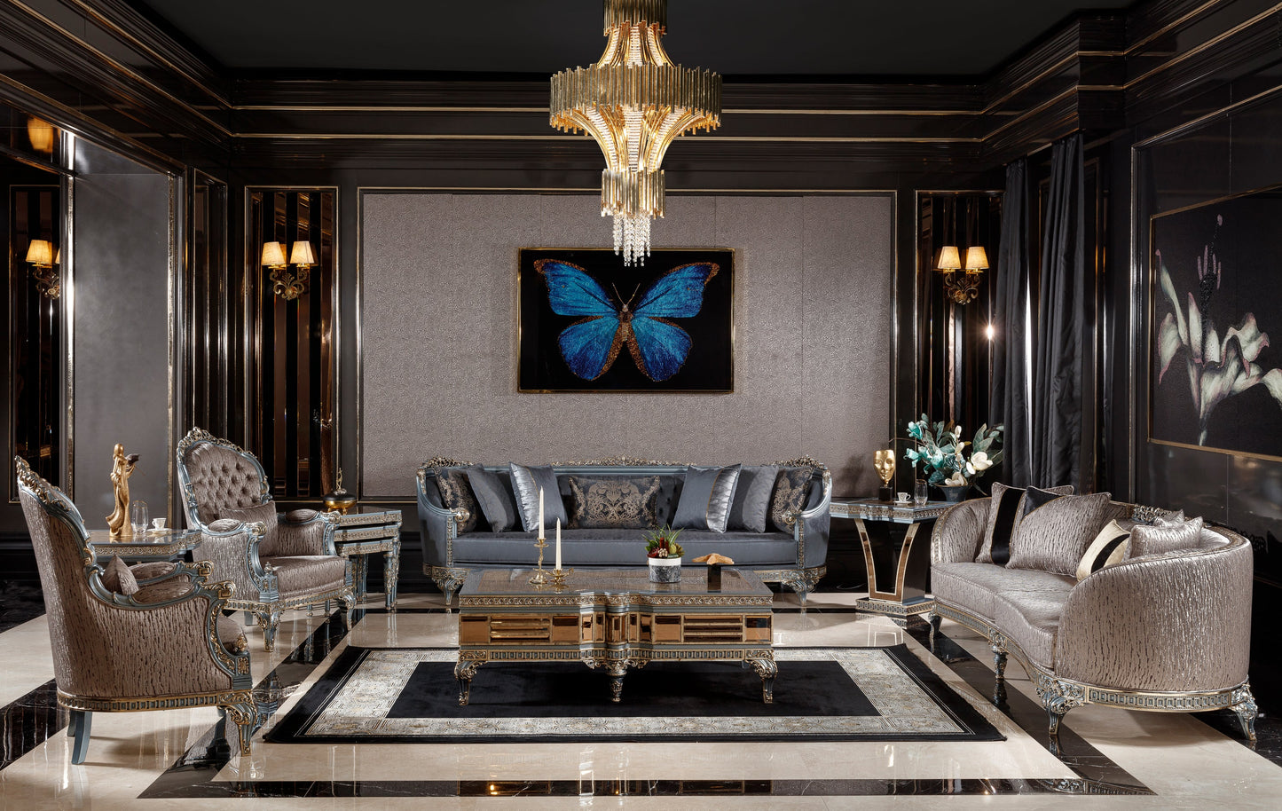 Modern Palace Sofa Set
