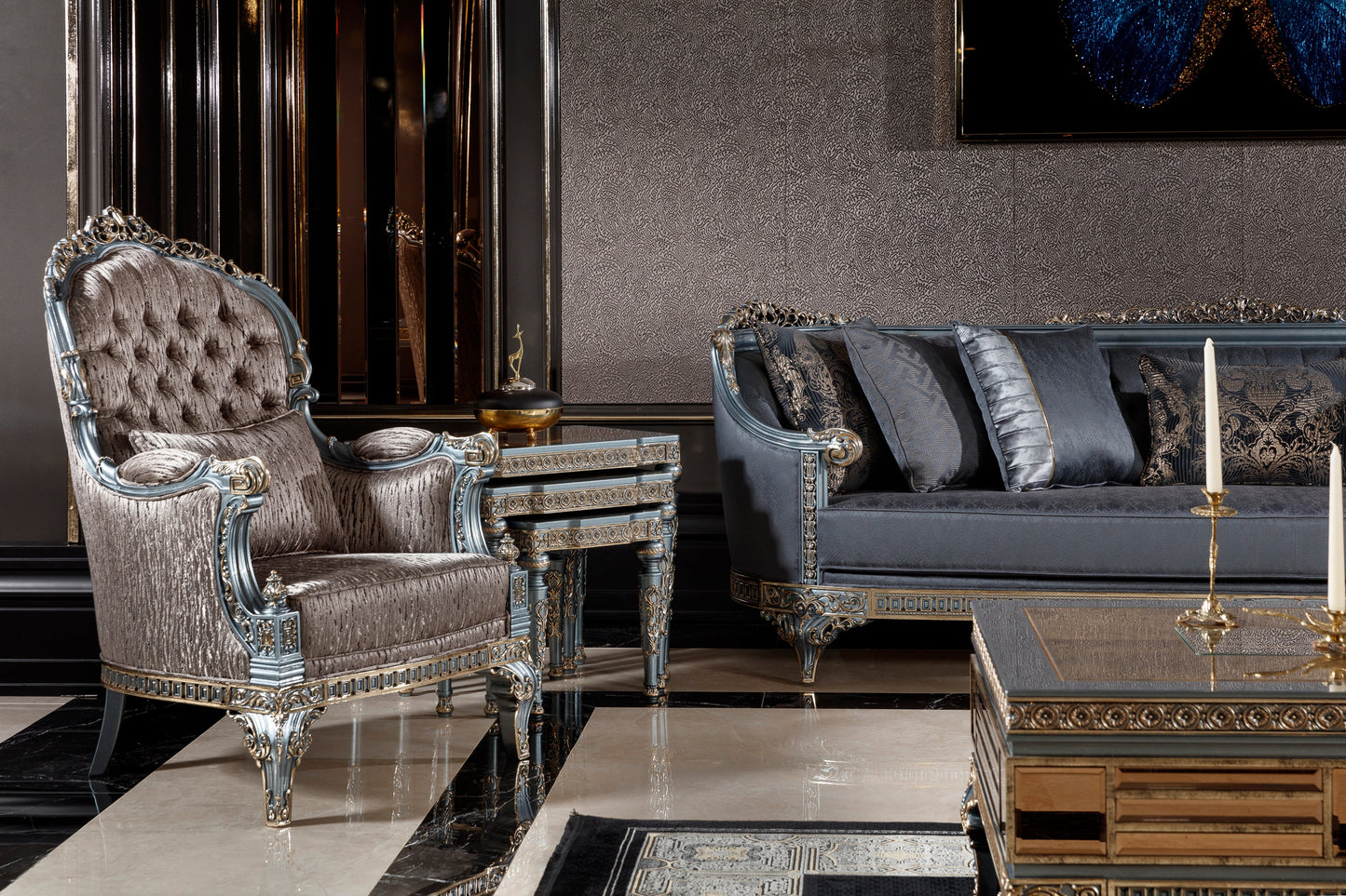 Modern Palace Sofa Set