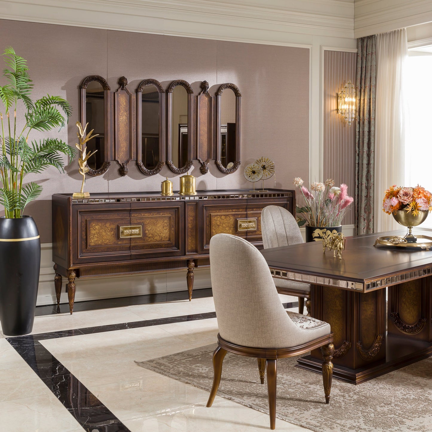 Corvella Luxury Dining Room Set