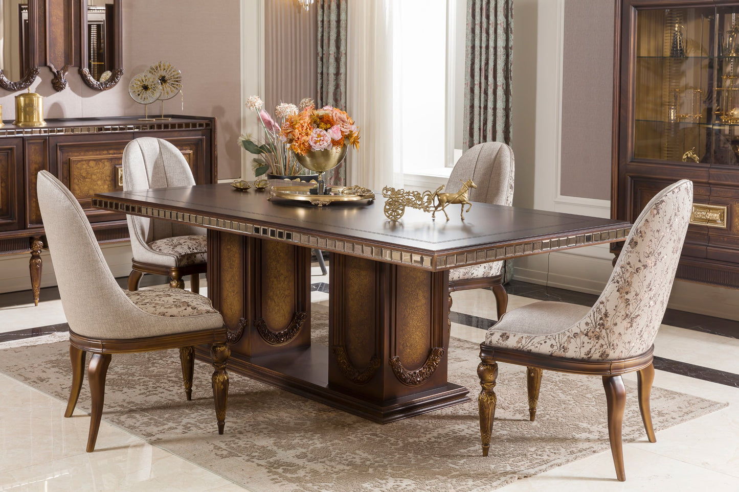 Corvella Luxury Dining Room Set