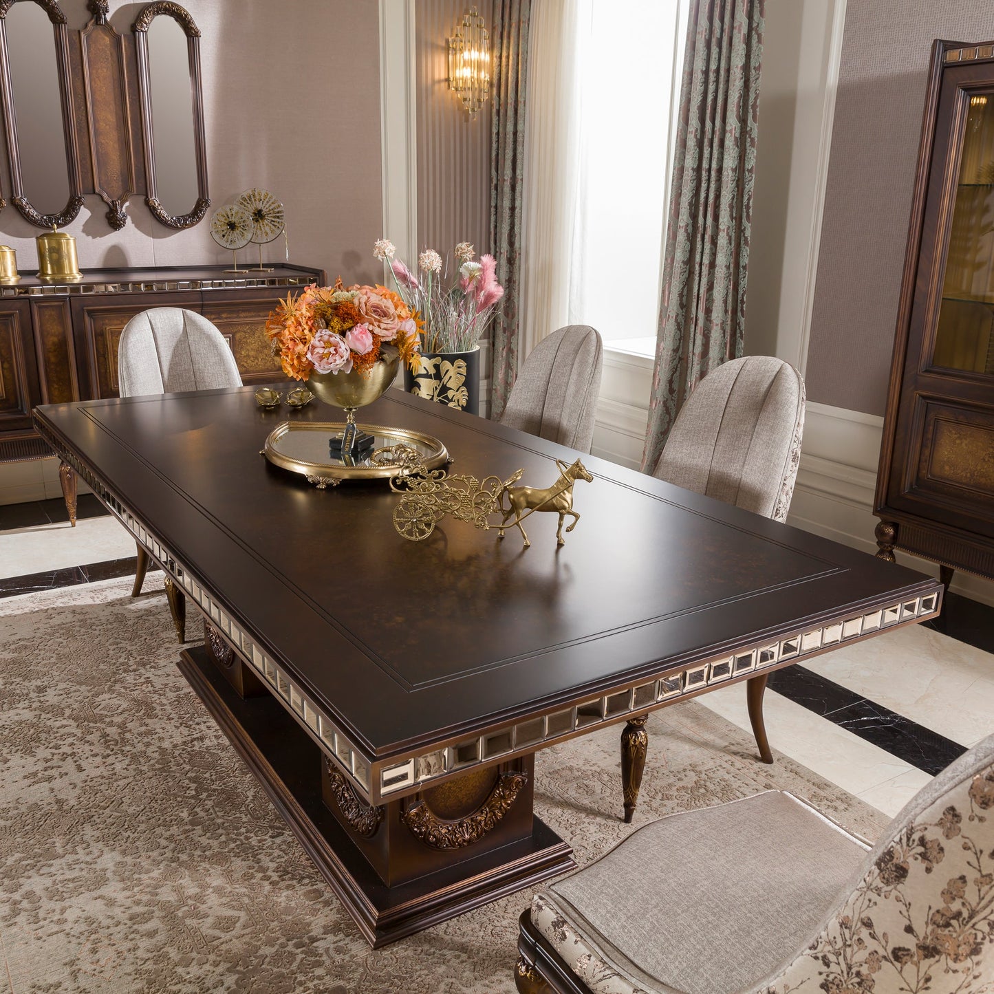 Corvella Luxury Dining Room Set