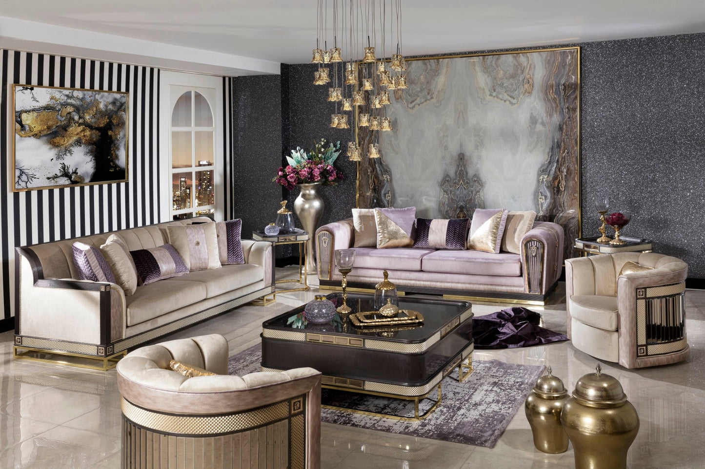Evorra  Sofa Set