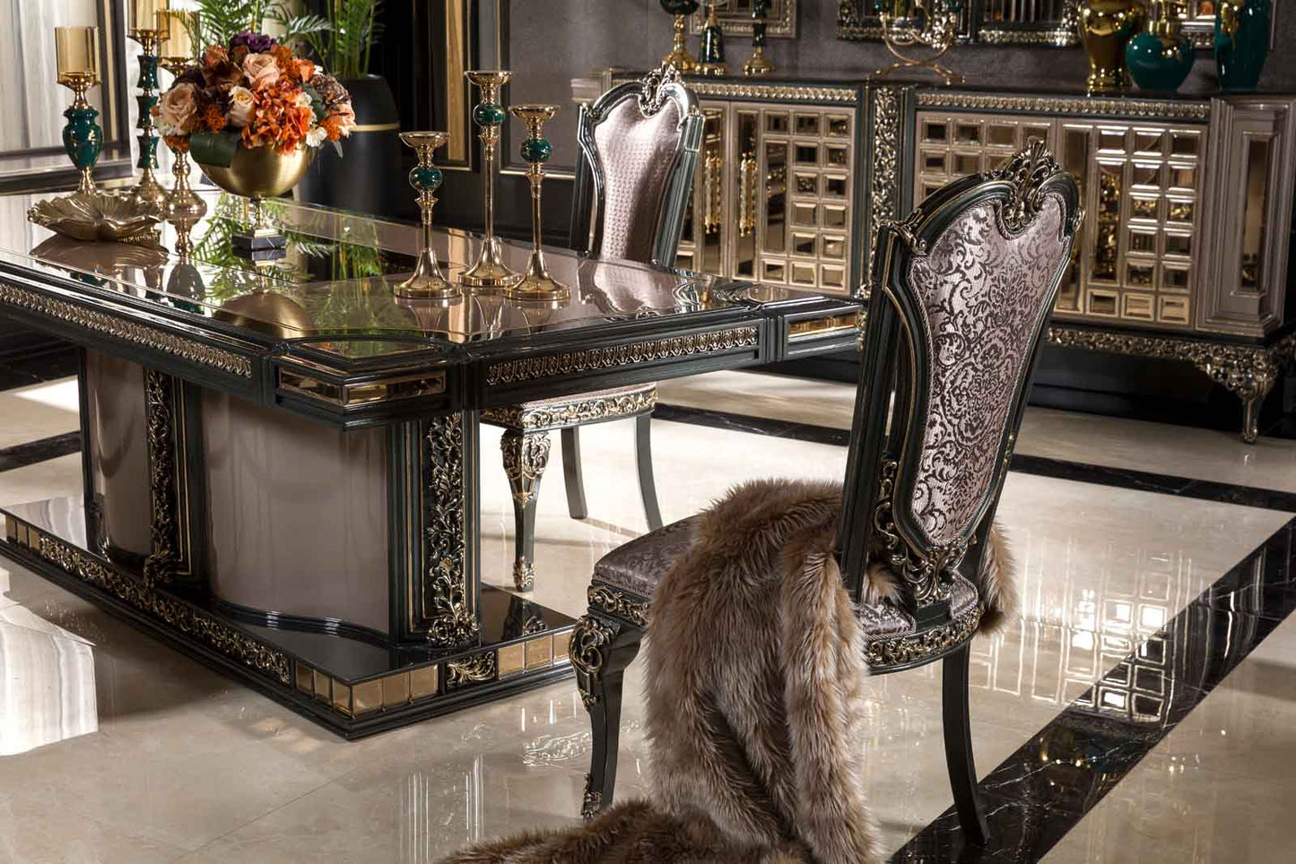 Cavelis Luxury Dining Room Set