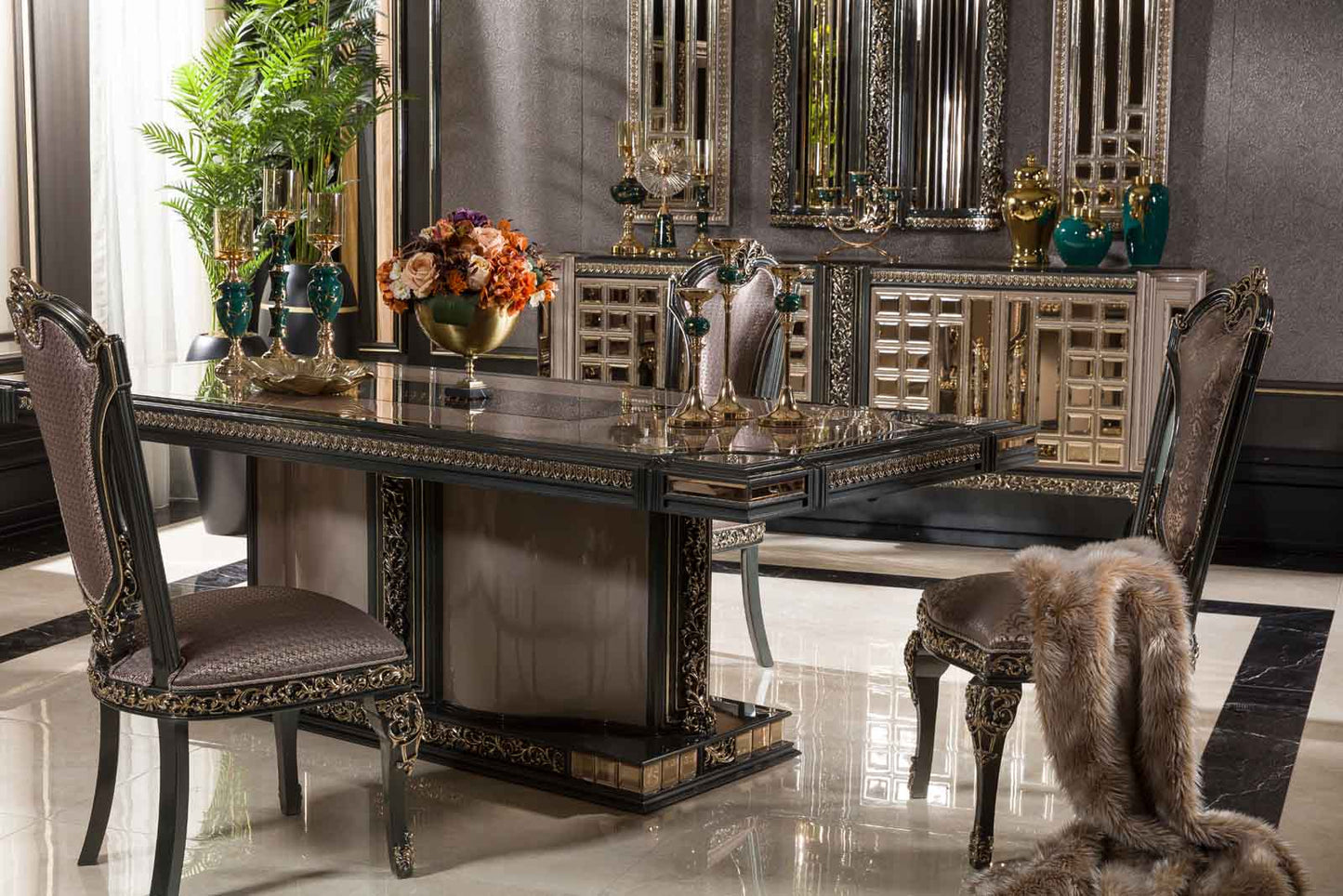 Cavelis Luxury Dining Room Set