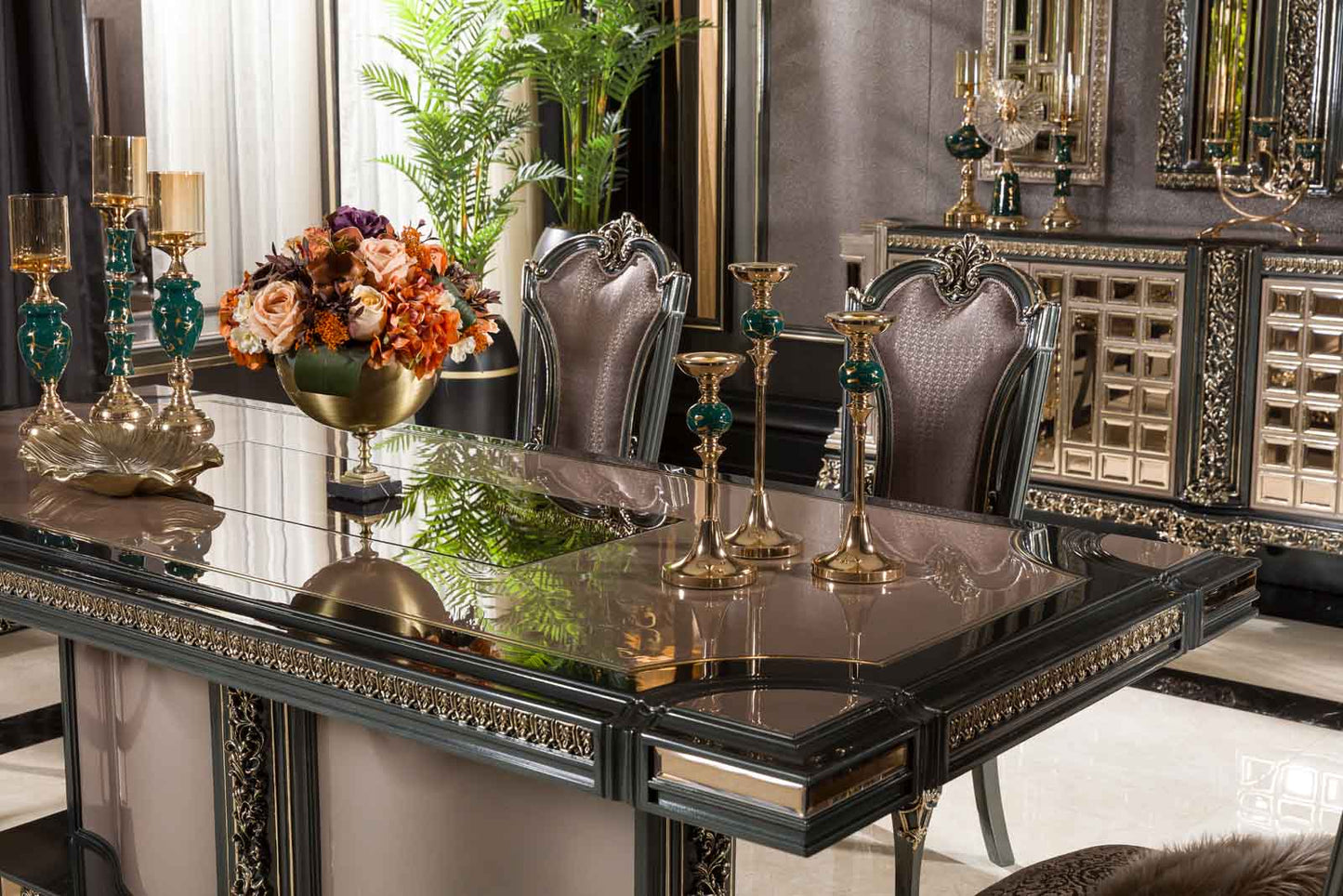 Cavelis Luxury Dining Room Set