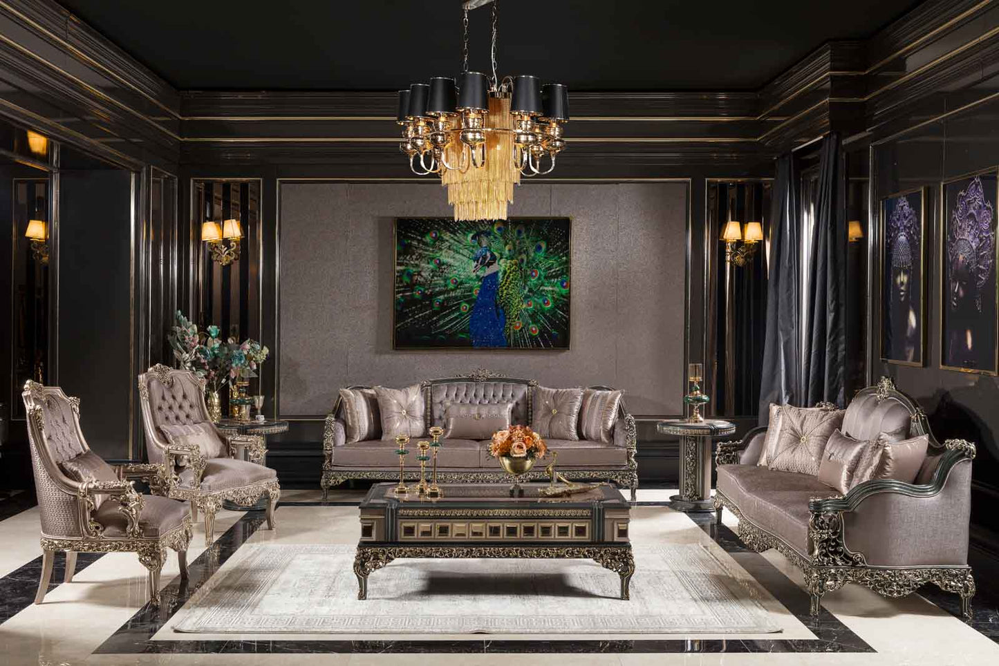 Avelis Sofa Set