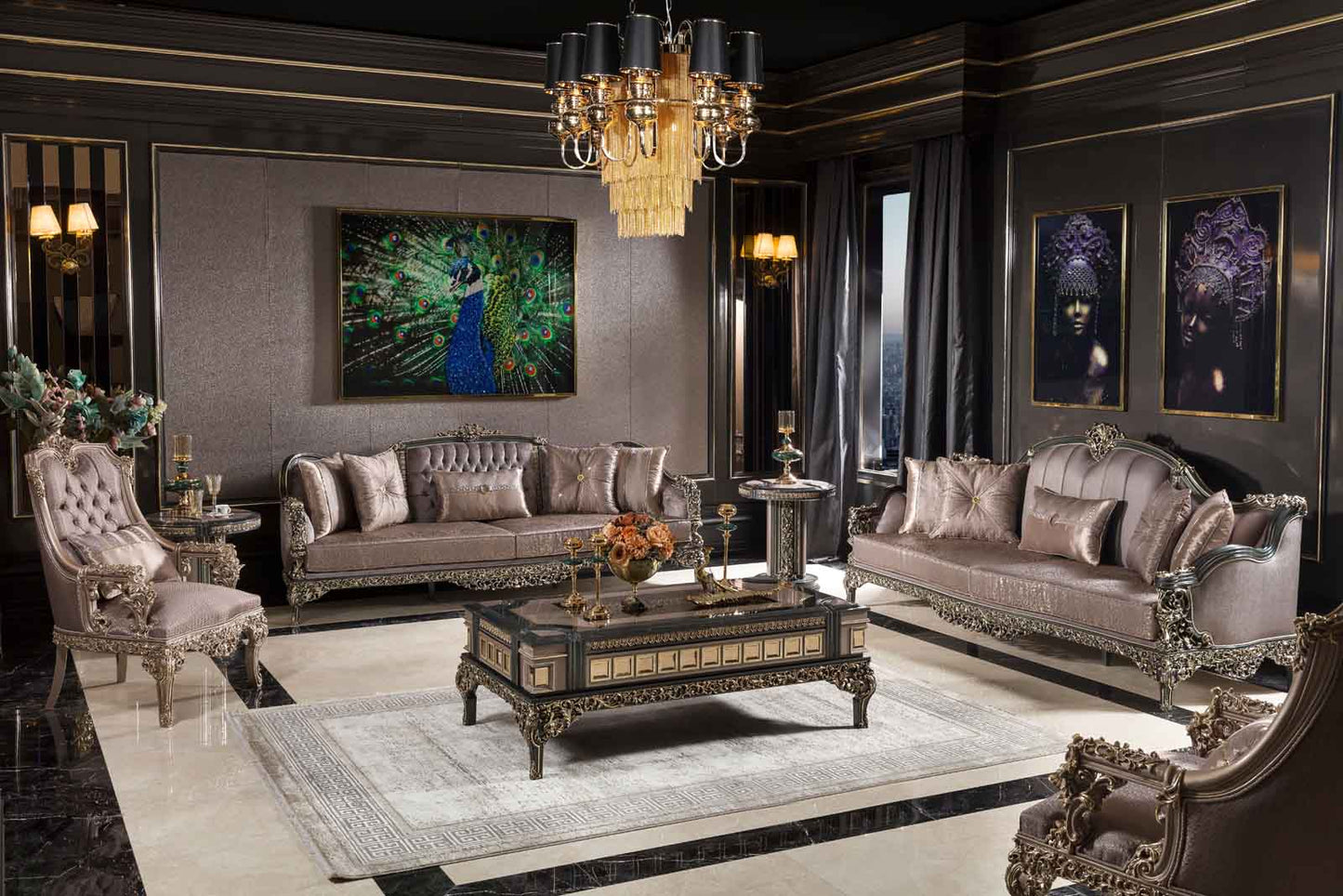 Avelis Sofa Set