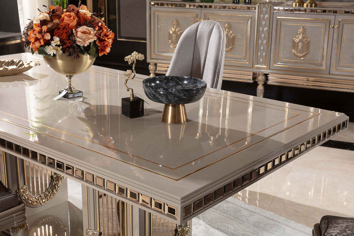 Calyra Luxury Dining Room Set