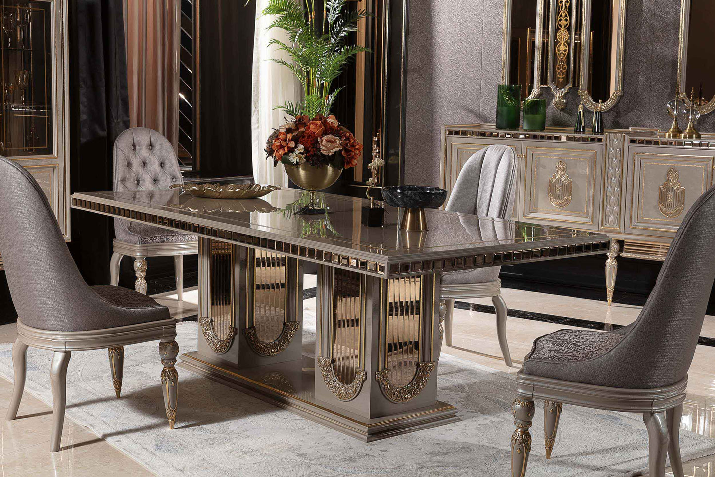 Calyra Luxury Dining Room Set