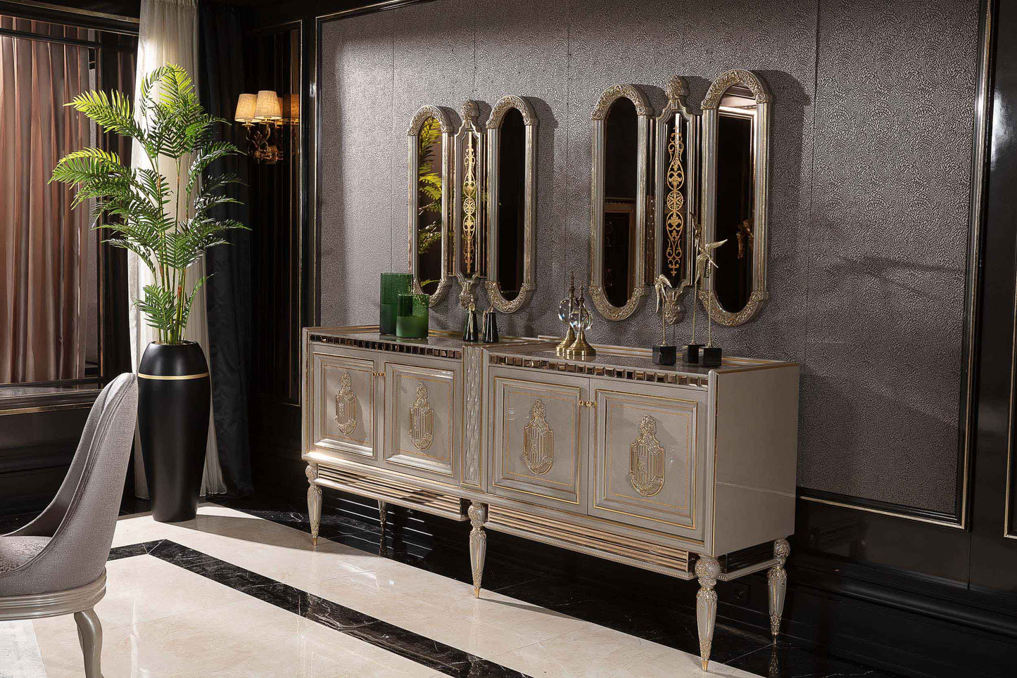 Calyra Luxury Dining Room Set