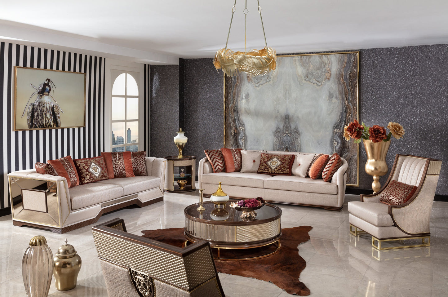 Baleron Sofa Set