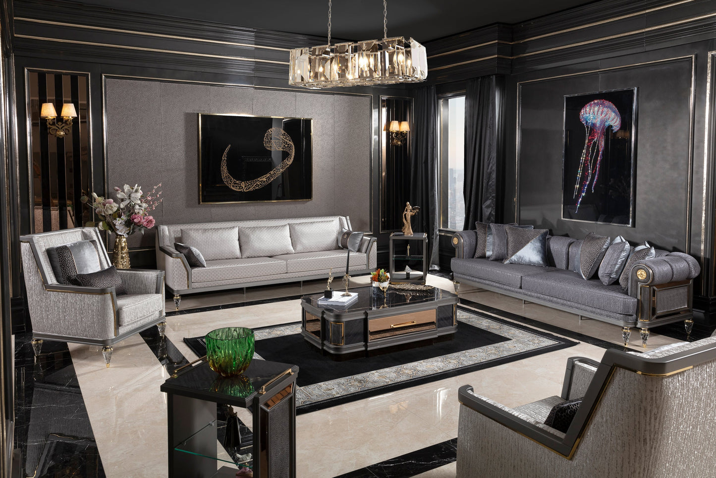 Elvessa Sofa Set