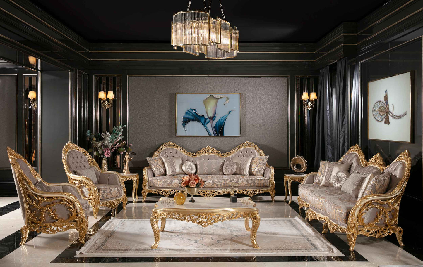 Belvora Sofa Set