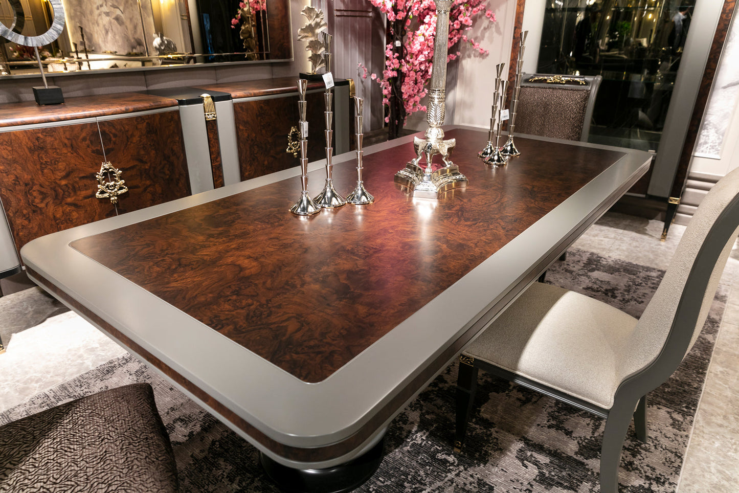 Elite Walnut Dining Room Set