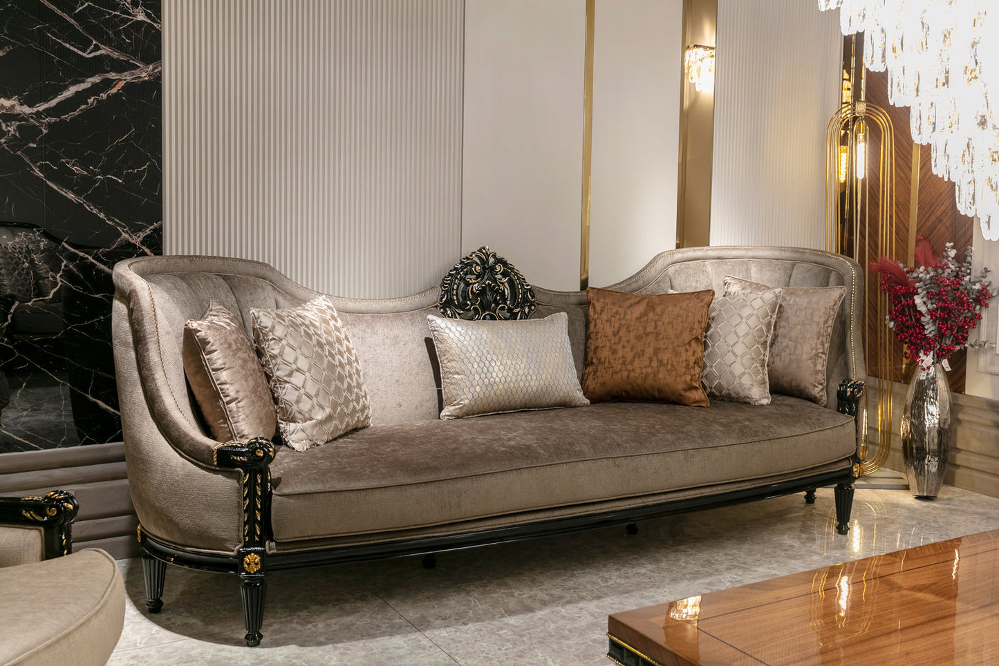 Envera  beige  Sofa Set
