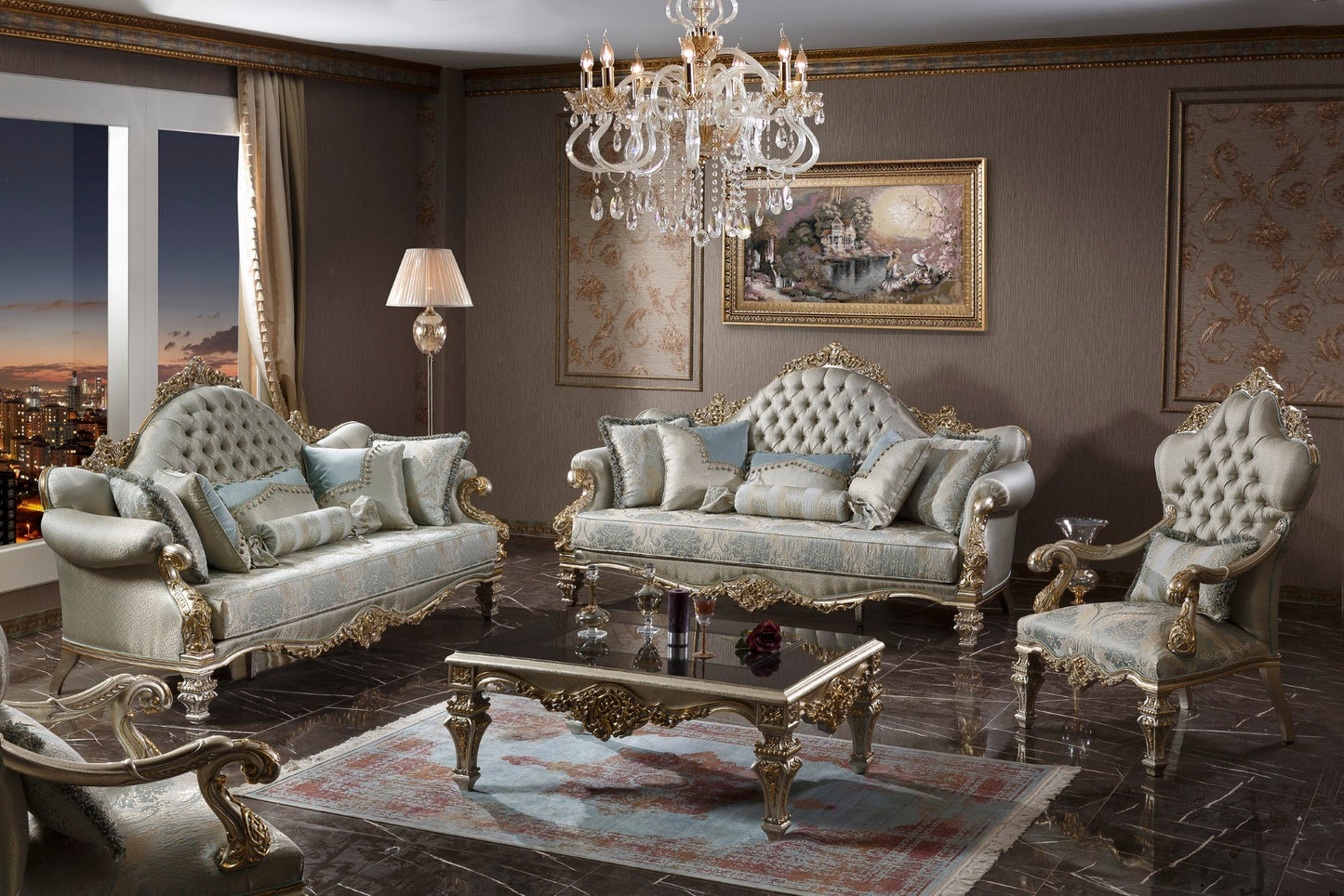 Calyra Sofa Set