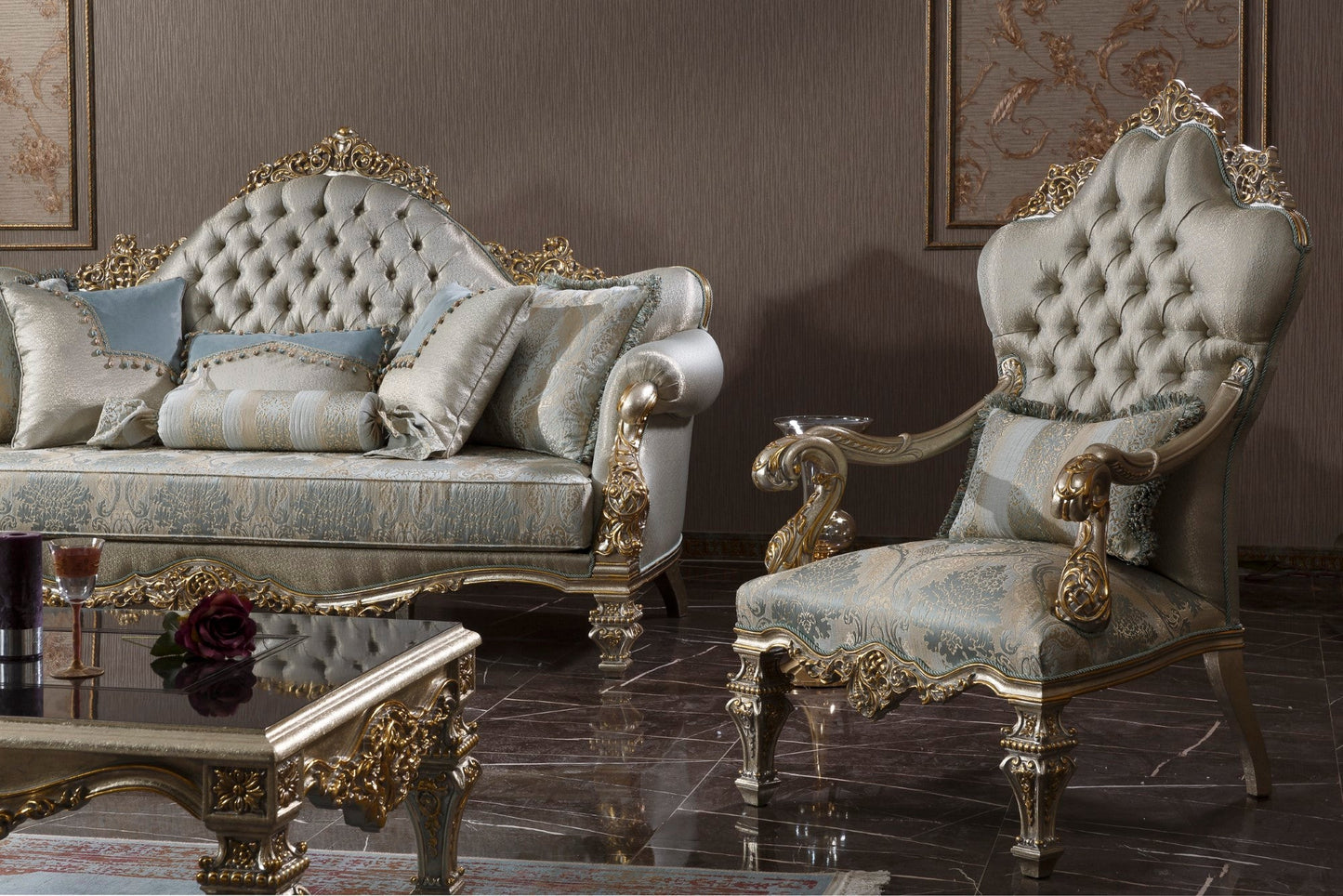 Calyra Sofa Set