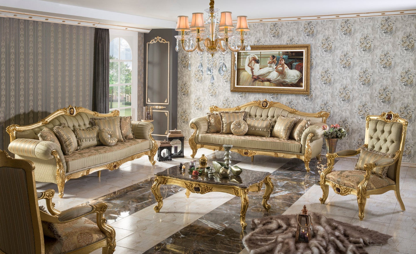 Benvira Sofa Set