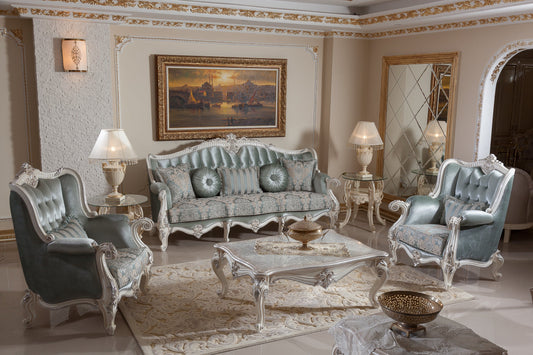 Gavelis Green Sofa Set
