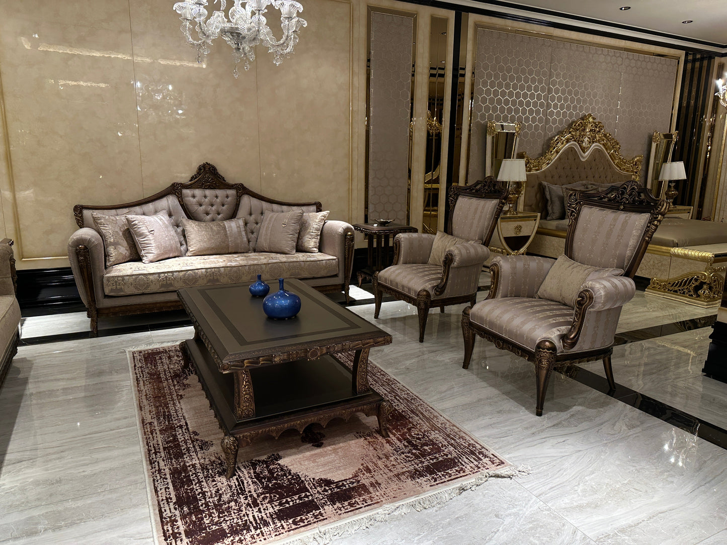 Cormelis Beige  Sofa Set