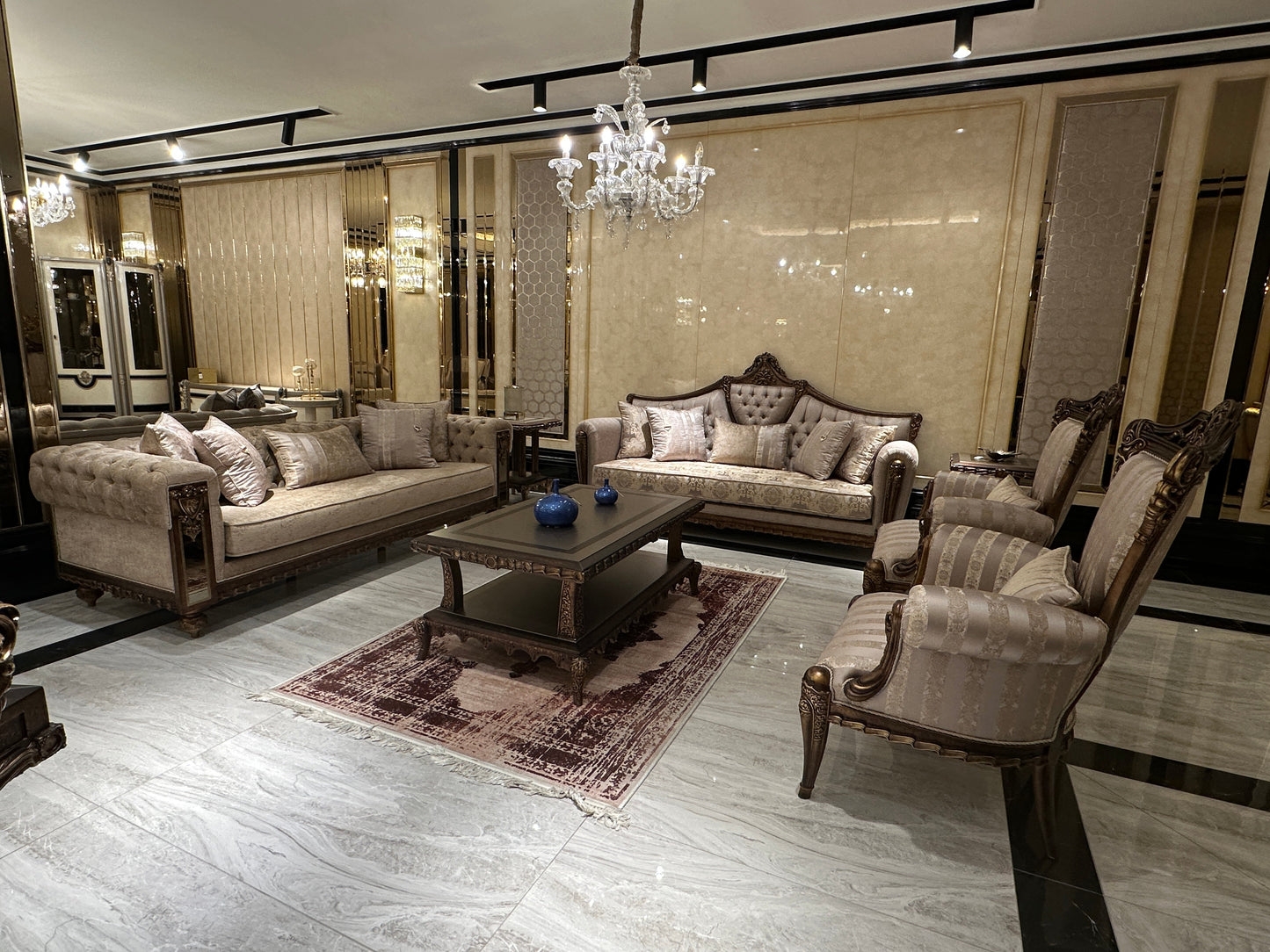 Cormelis Beige  Sofa Set