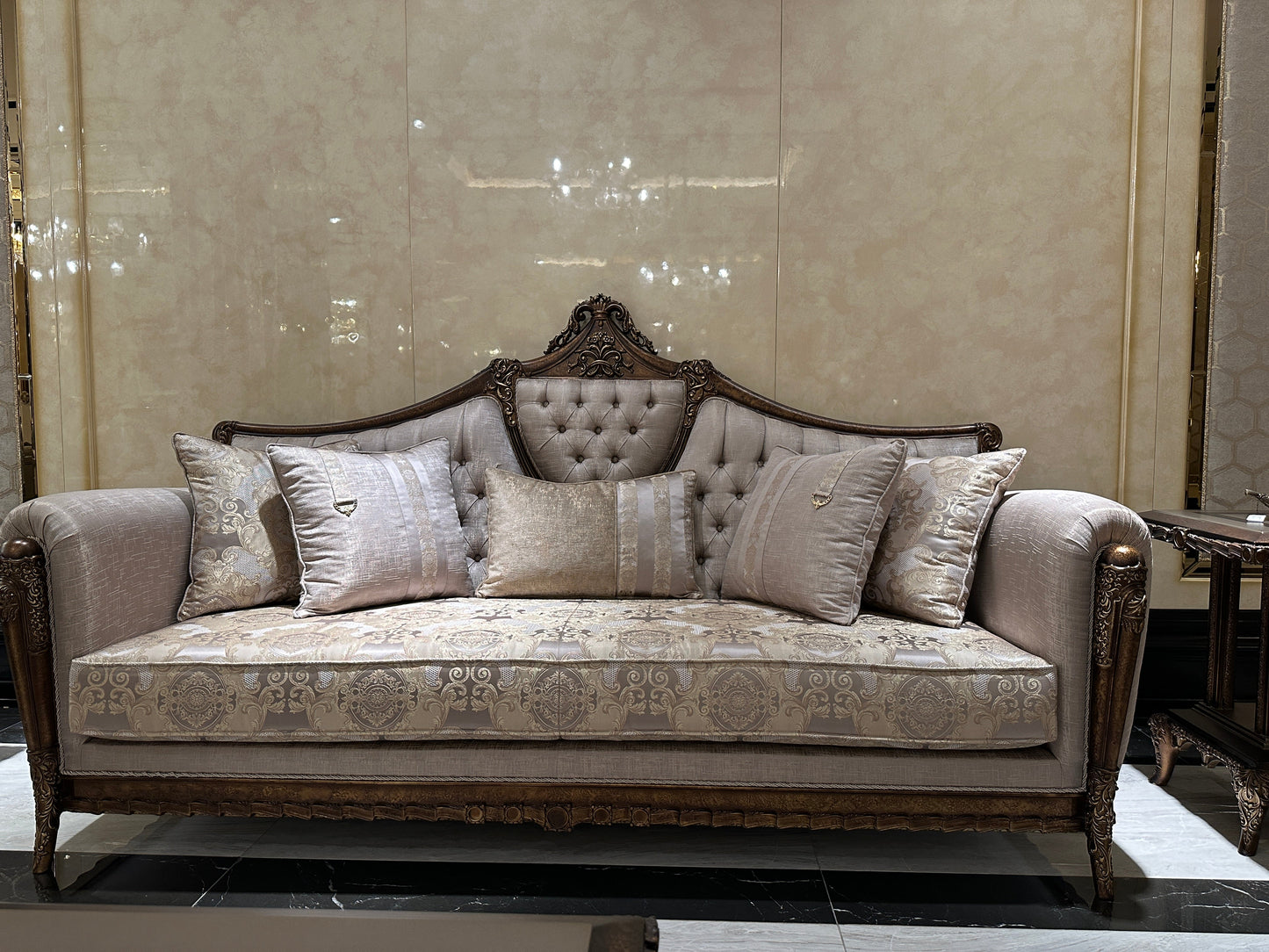Cormelis Beige  Sofa Set