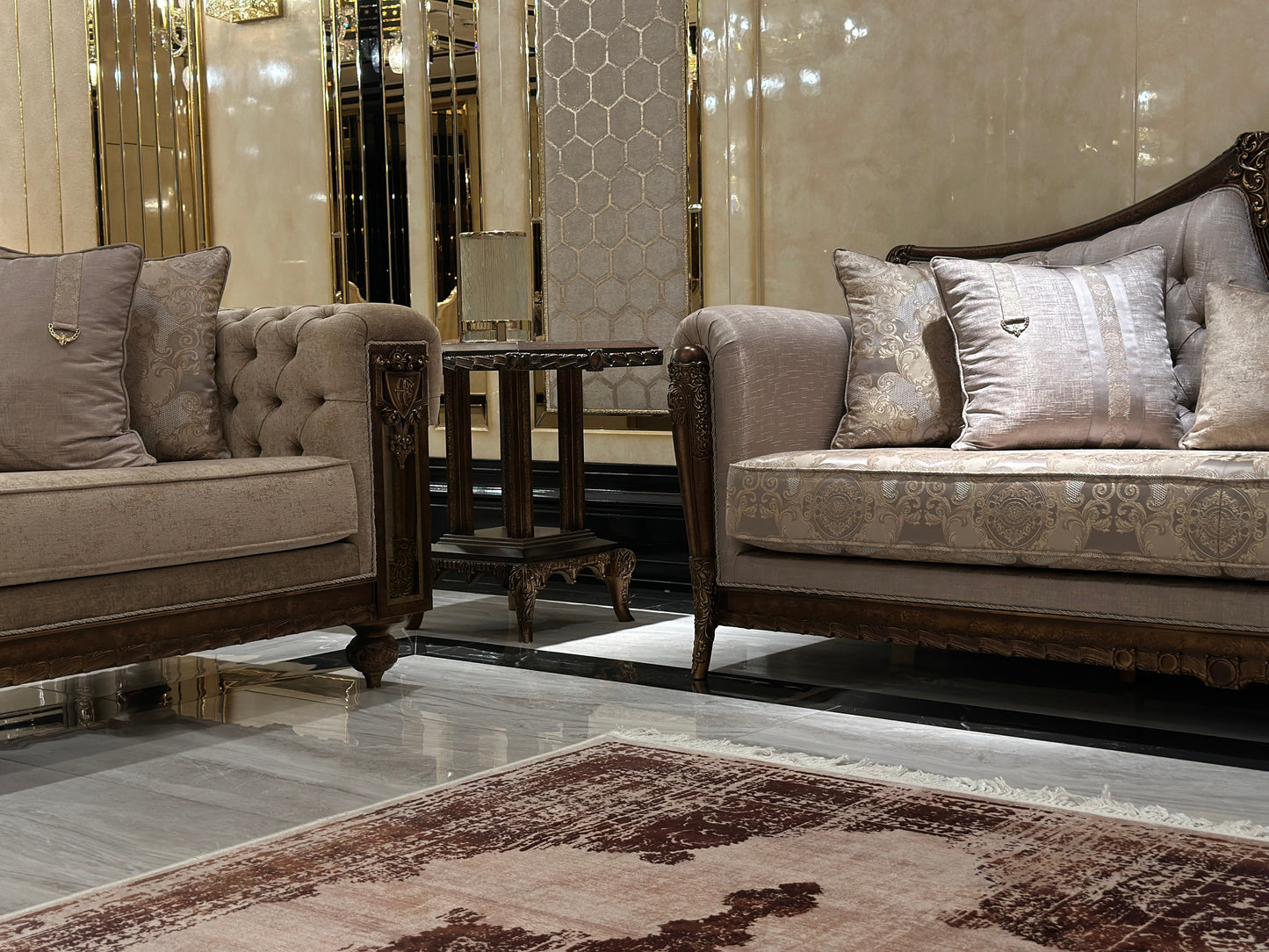 Cormelis Beige  Sofa Set