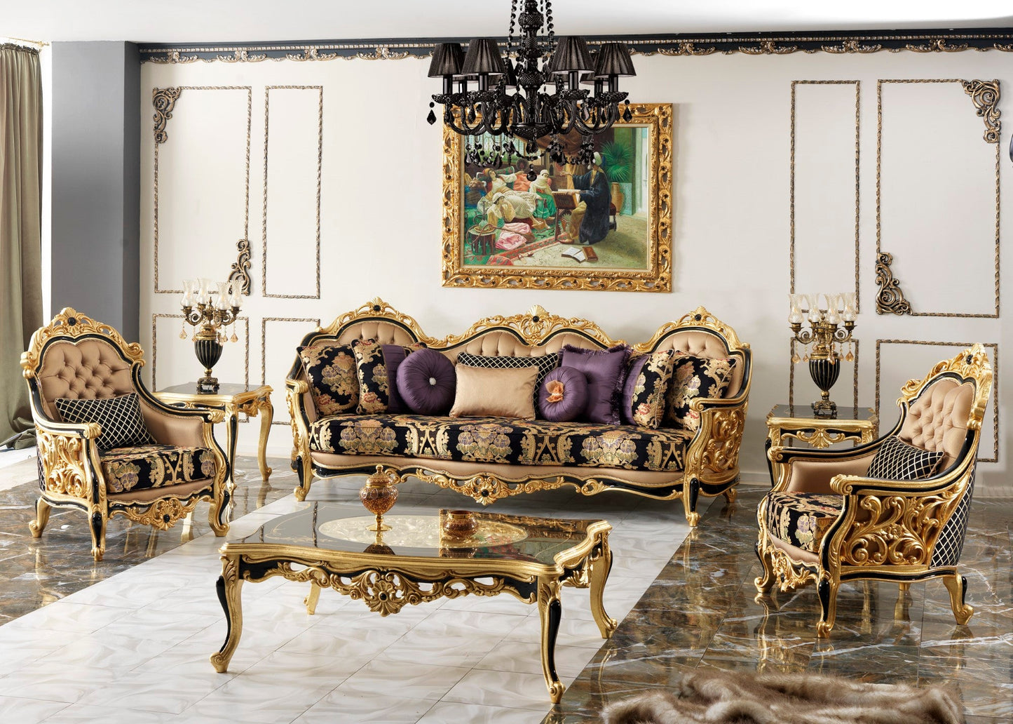 Darsel Sofa Set