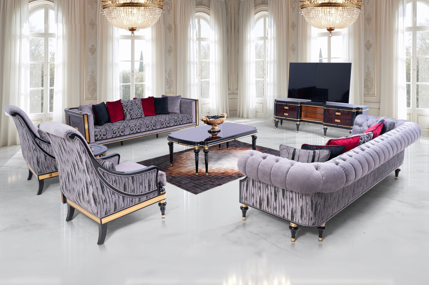 Fovira Sofa Set