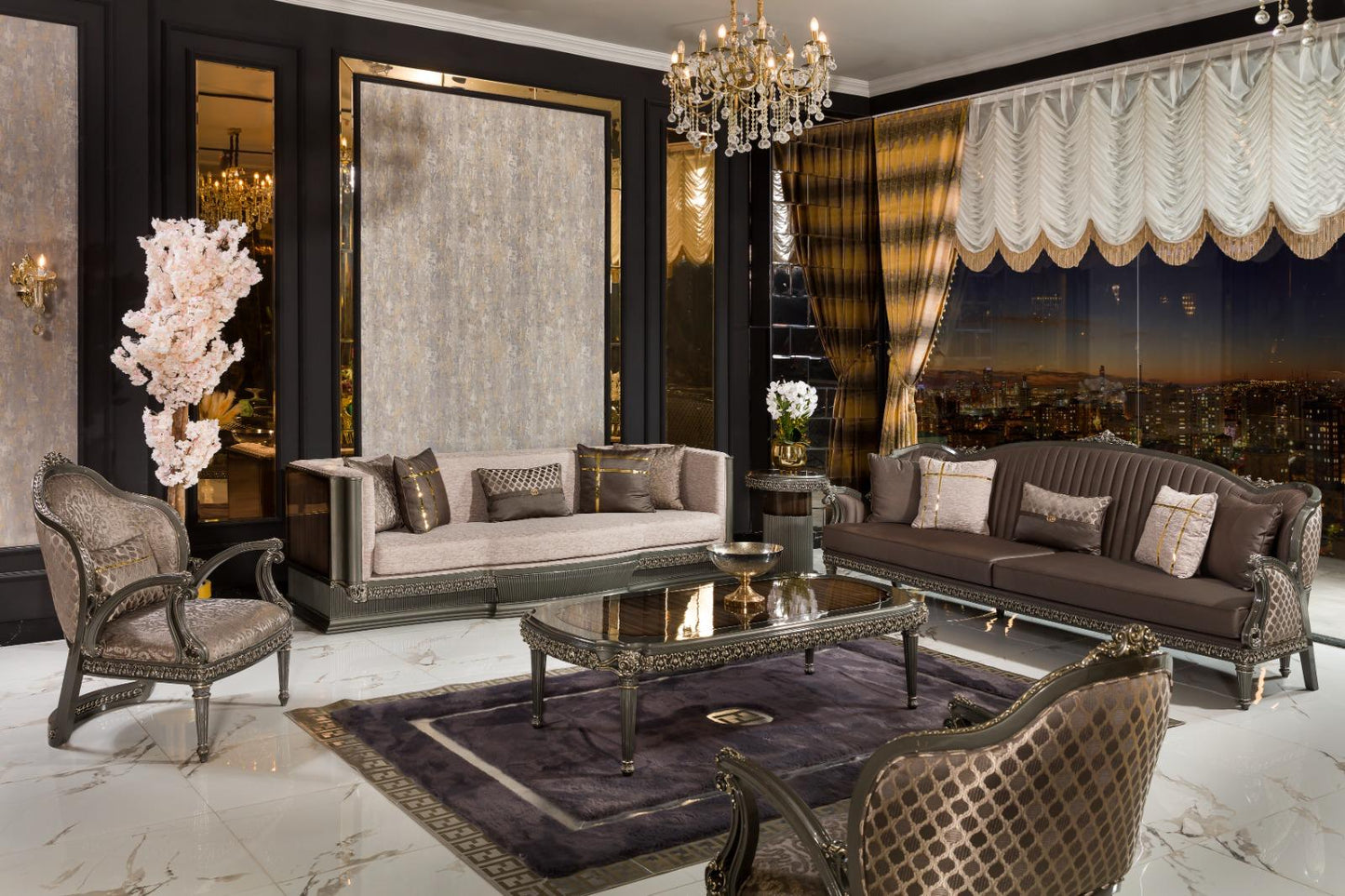 Lorence Sofa Set
