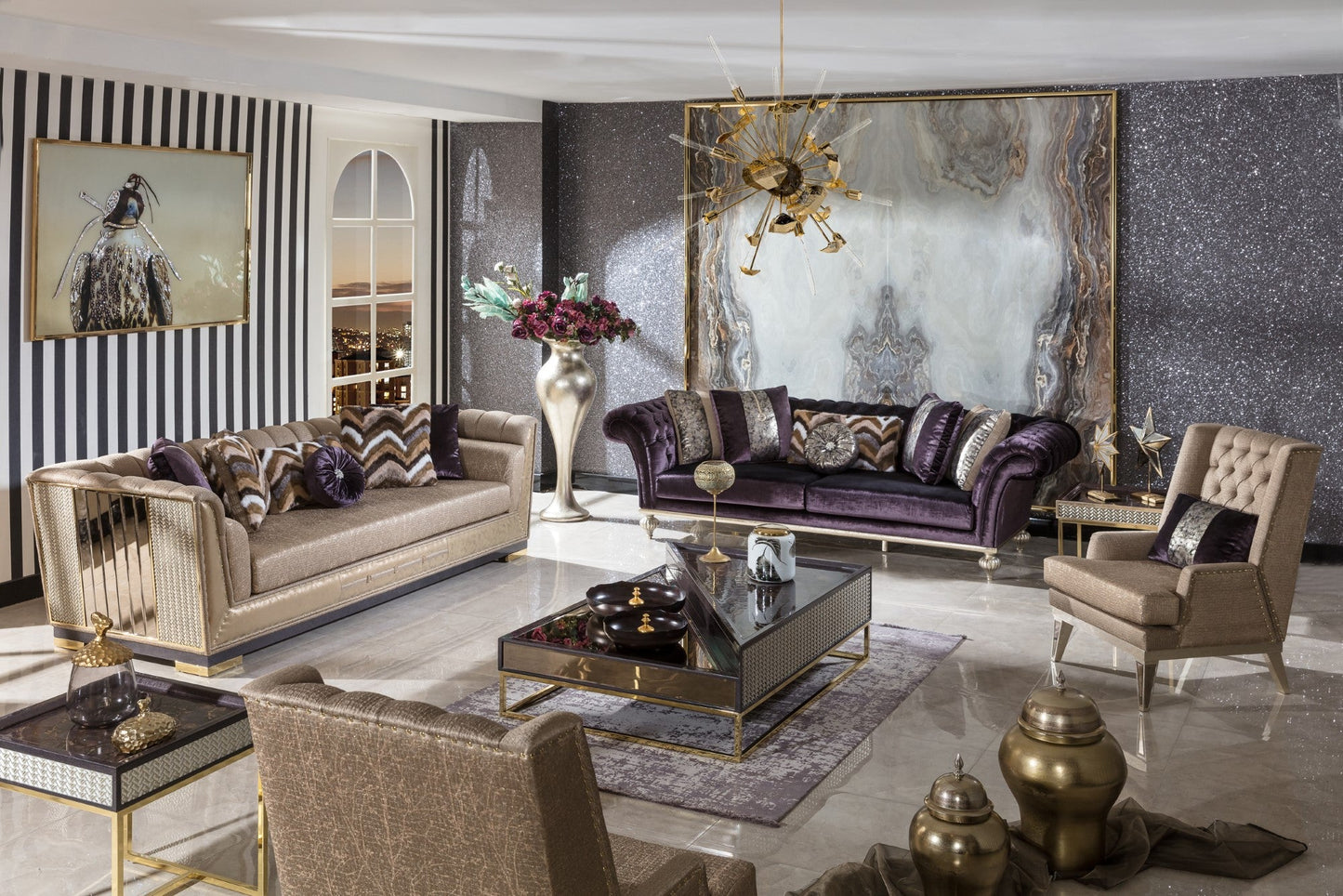 Dorevia Sofa Set