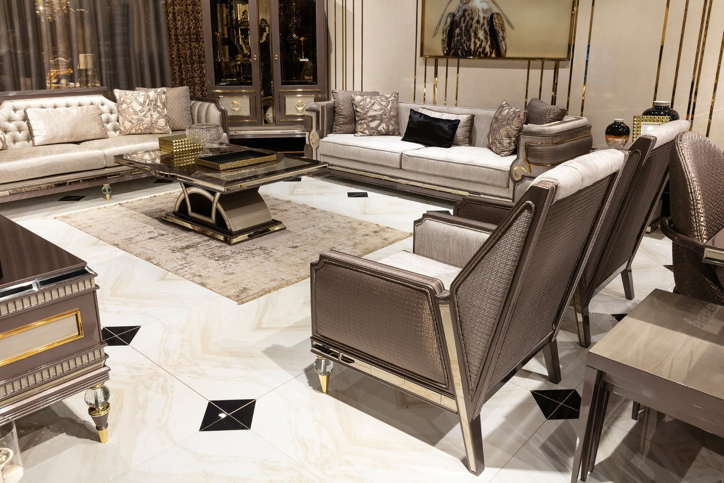 Cenvira  Sofa Set