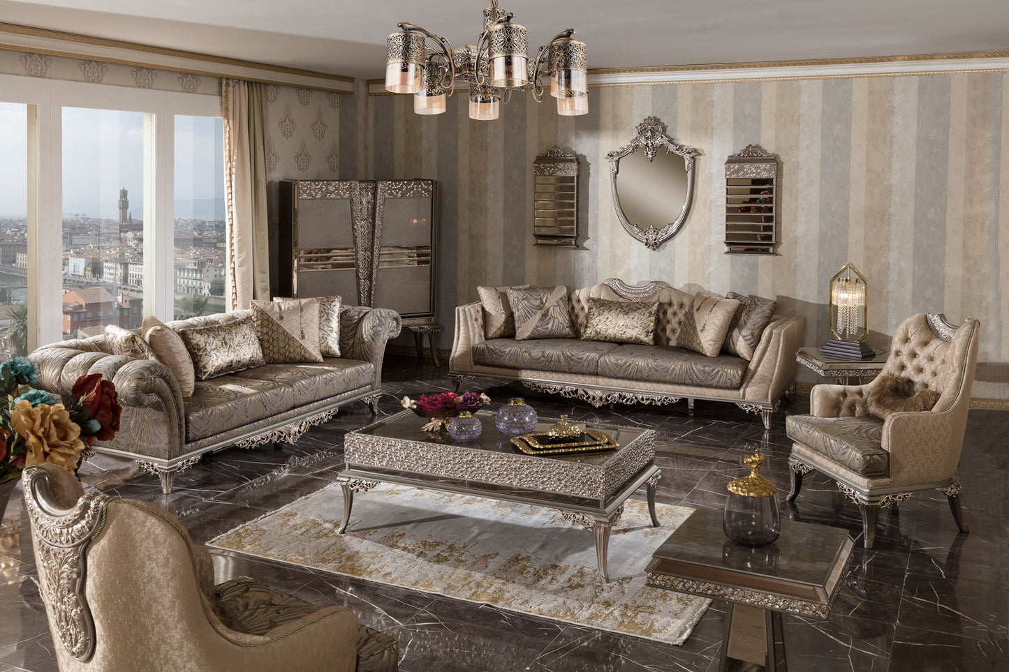 Davella Sofa Set
