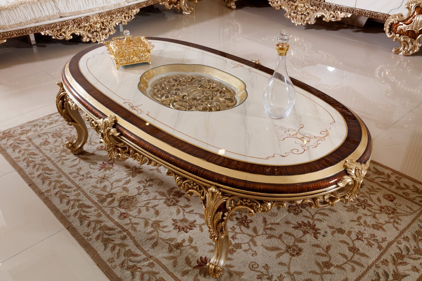 Gormelis Cream Sofa Set