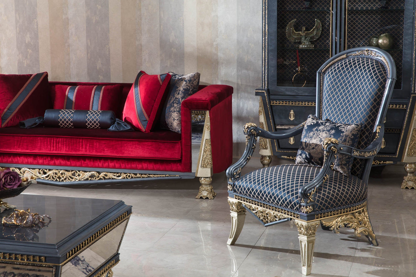 Darvion Sofa Set