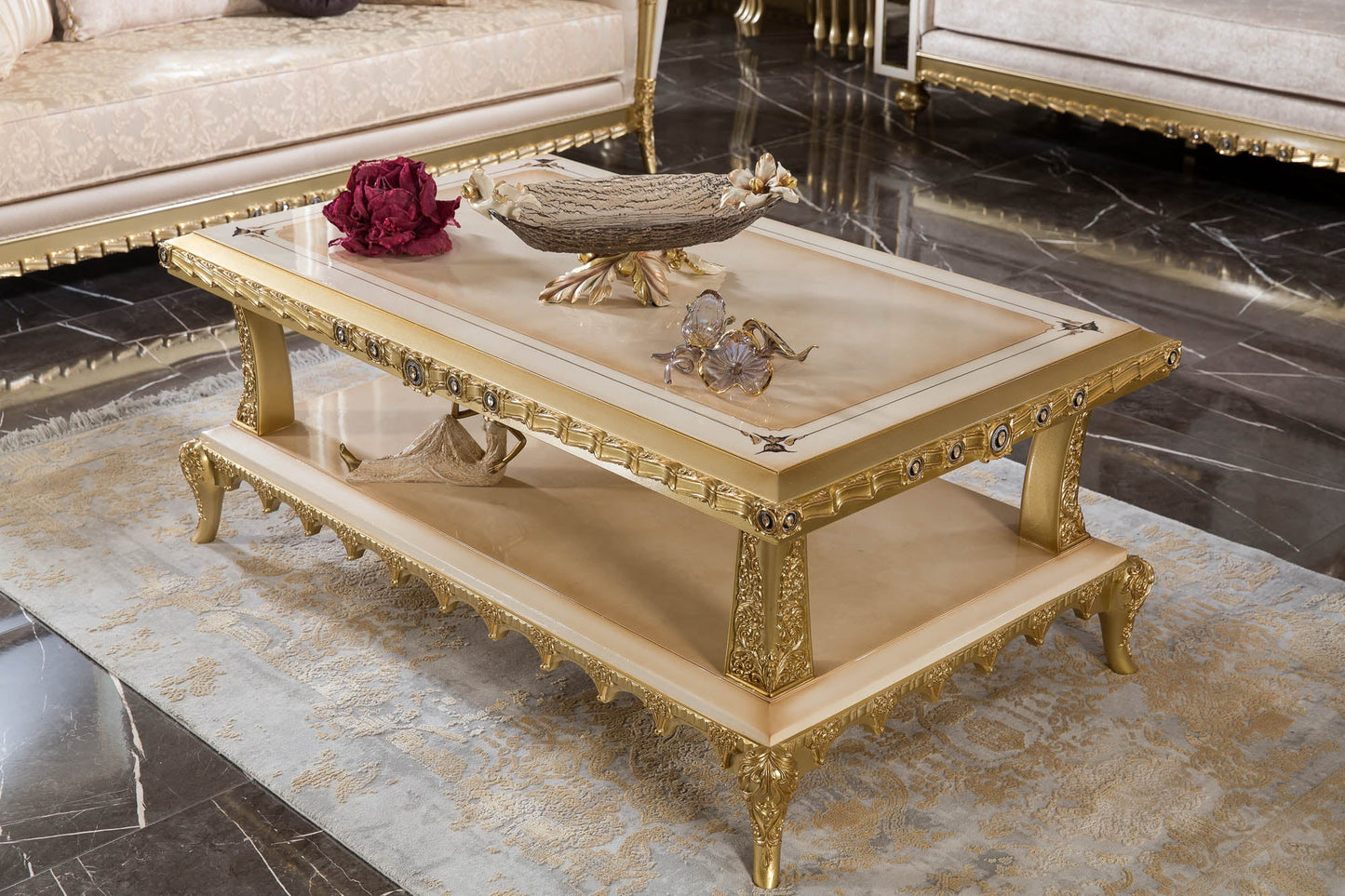 Cormelis Cream Sofa Set