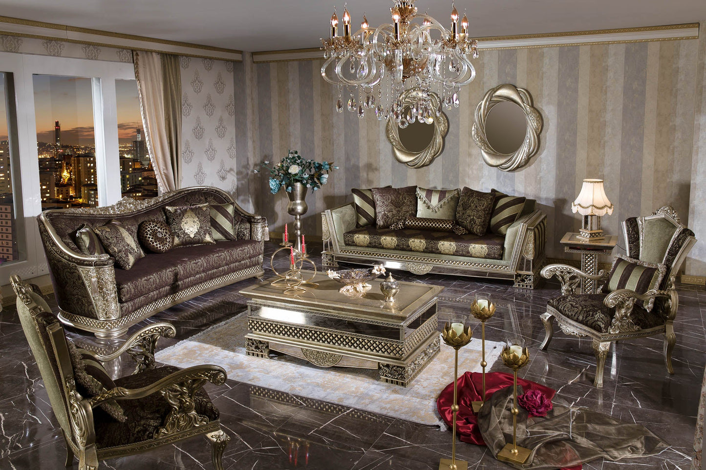 Alvion Sofa Set