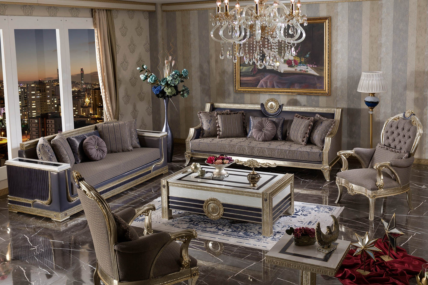 Esvion Sofa Set