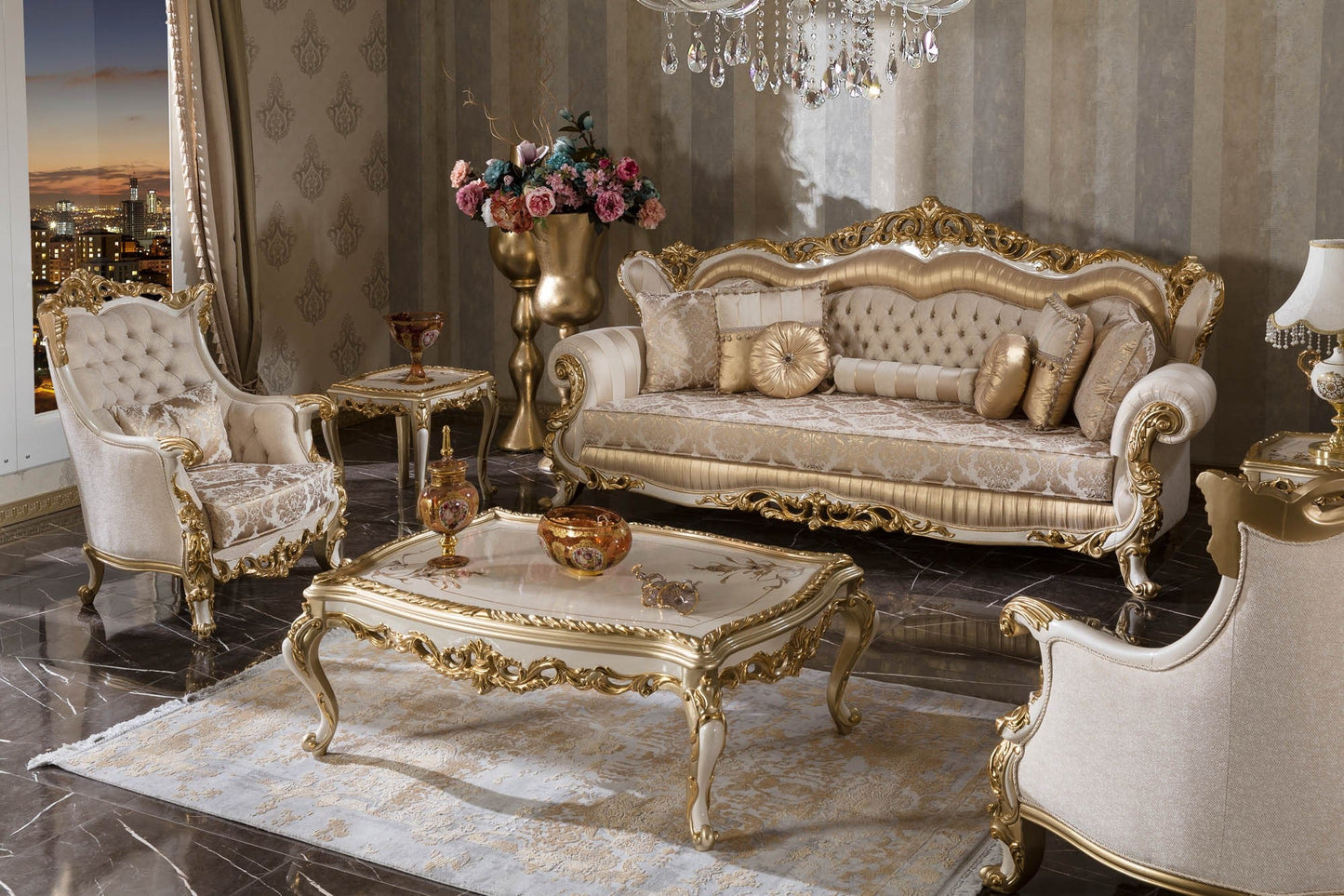 Enzora Sofa Set