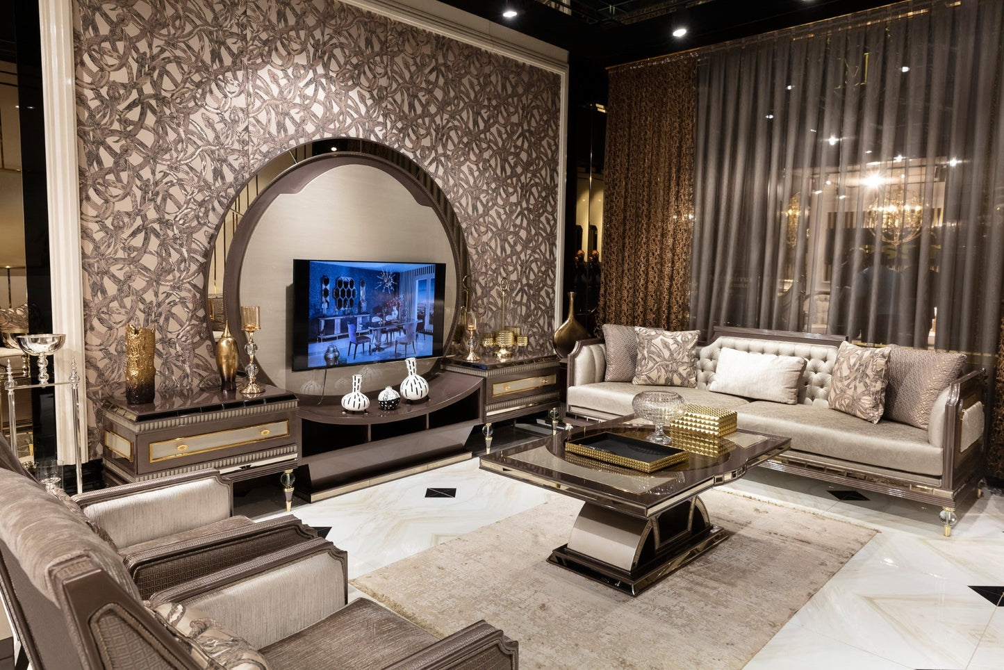 Cenvira  Sofa Set