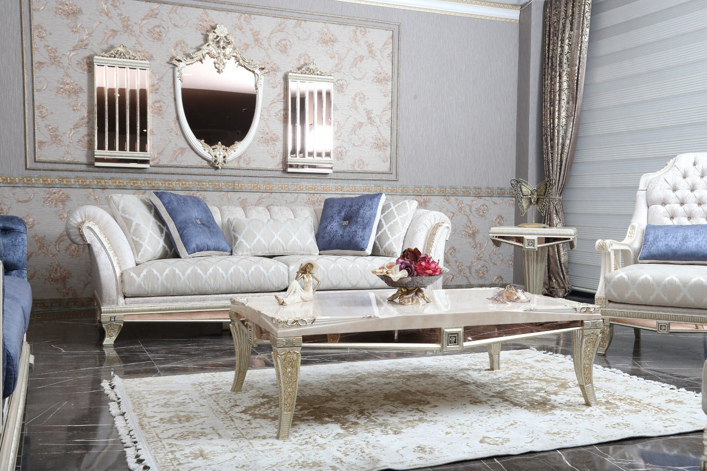 Carlis Classic Sofa Set