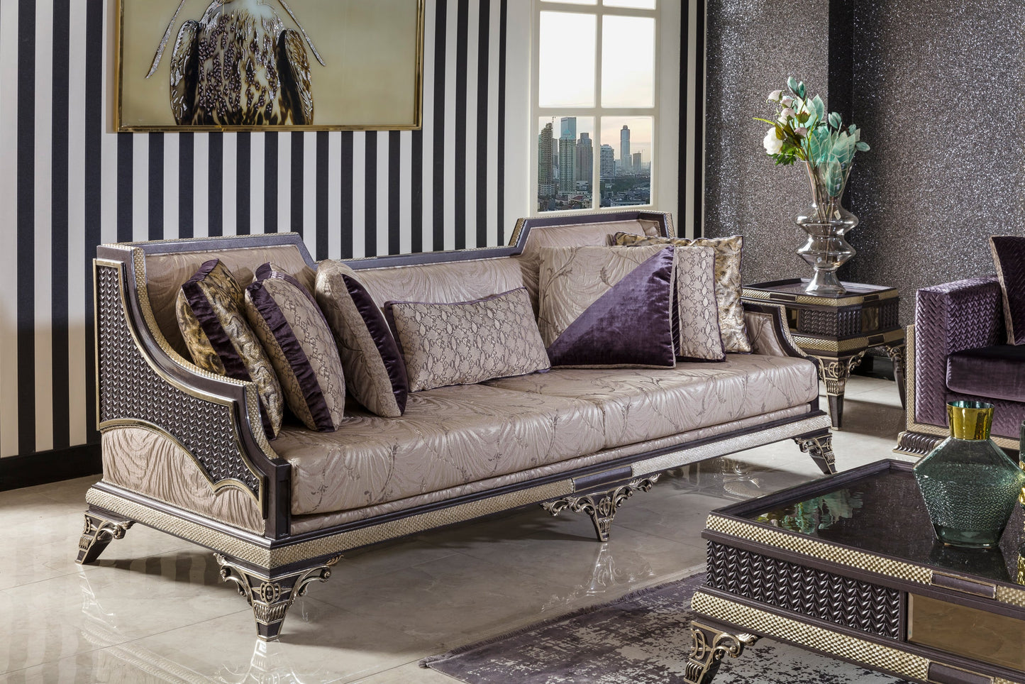 Delmora Sofa Set
