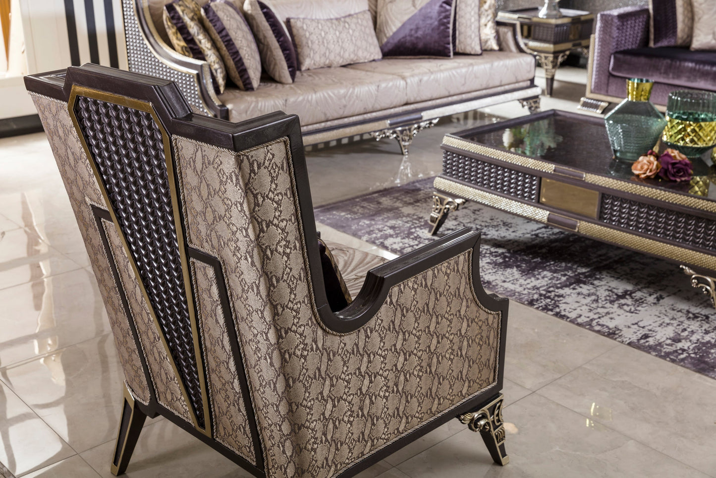 Delmora Sofa Set
